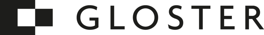 gloster logo black