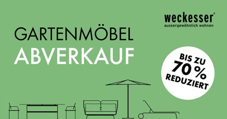 Vorschaubild Gartenmöbelabverkauf 2025