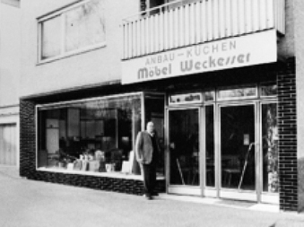 <p>Eröffnung von Möbel Weckesser in „Altwiesloch“</p>
